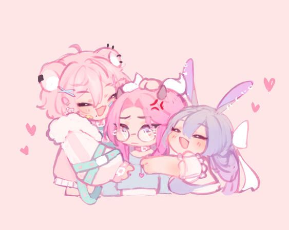 the pastel babies